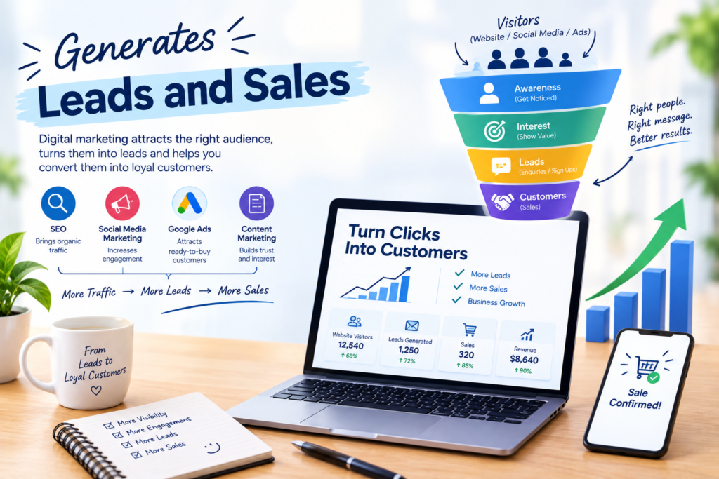 Leads and sales
